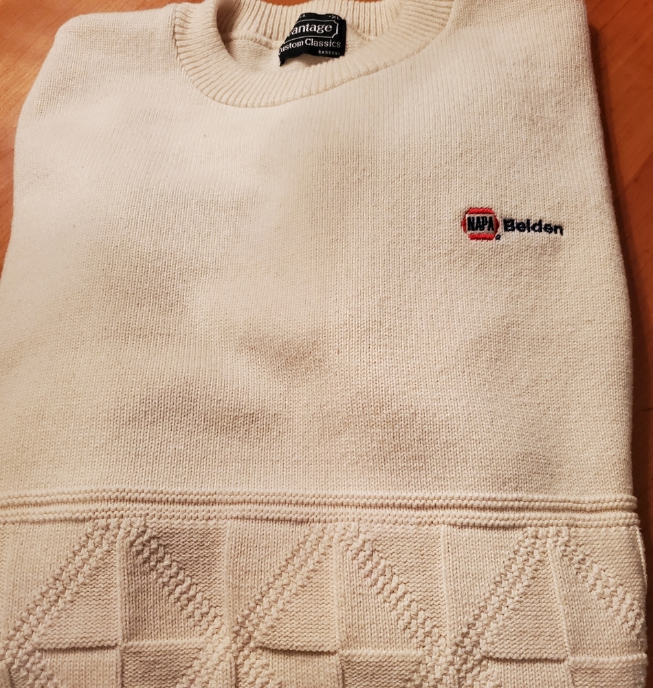 NAPA Heavy Cotton Cable Sweater